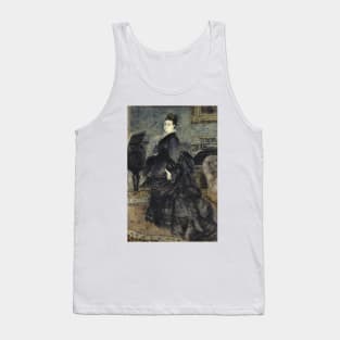 Portrait of a Woman, called Mme Georges Hartmann by Auguste Renoir Tank Top